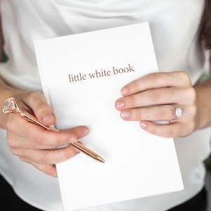 Wedding Planner Book | little white book