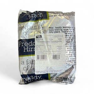 Freddy Hirsch Biltong Kameelhout 1kg (Seasoning ONLY)