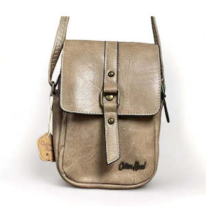 Sling Bag - Tan PU Leather