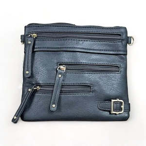 Sling Bag - PU leather Black