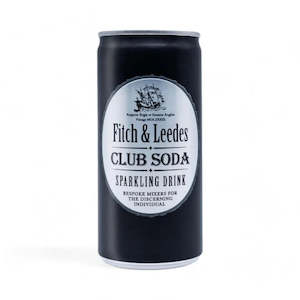 Fitch & Leedes Soda Water Sparkling Drink - 200ml