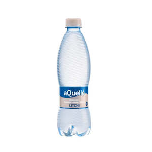 aQuellé Flavoured Sparkling Water - Litchi 500ml