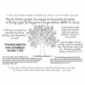 Scripture Pillowcases - English - "Parents"