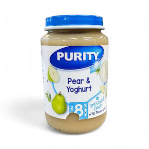 Baby Bags And Accessories: Purity Puree Jar Pear & Yoghurt - 200ml