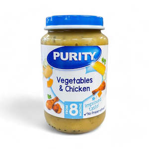 Purity Puree Jar Vegetables & Chicken - 200ml