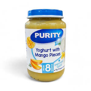 Baby Bags And Accessories: Purity Puree Jar Yogurt & Mango - 200ml