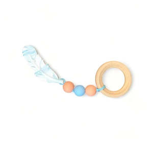 Baby Teething Ring - Wooden Ring