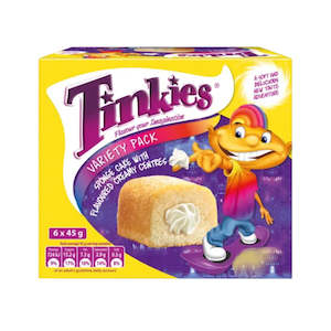 Tinkies - Variety Pack 45g (6 Pack)