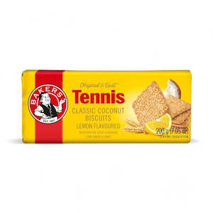 Bakers Tennis Biscuits - Lemon 200g