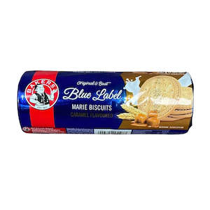 Bakers Blue Label Marie Biscuits (Caramel) - 200g