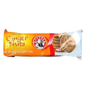 Bakers Gingernuts Biscuits - 190g