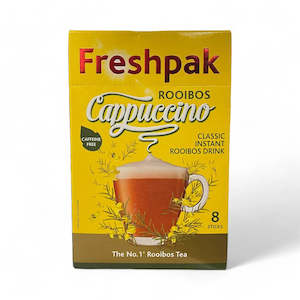 Freshpak Rooibos Cappuccino Classic Instant Rooibos Drink - 8 Sachets