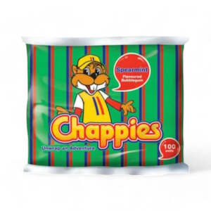 Chappies Bubblegum - Spearmint (100Pcs) 400g