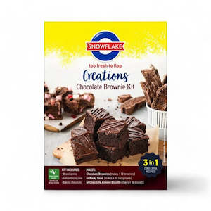 Snowflake Creations Chocolate Brownies - 615g