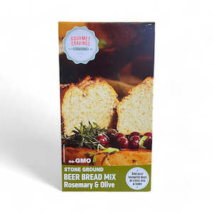 Gourmet Pre-Mix - Beer Bread Rosemary & Olive flavour - 450g