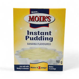 Moir's Instant Pudding Banana 90g