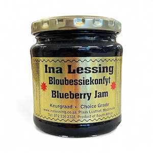 Jam And Spreads: Ina Lessing Blueberry Jam - 410ml