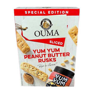 Ouma Rusk (Yum Yum Peanut Butter Sliced) - 450g