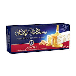 Sally Williams Nougat - Almond 50g Bar