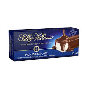 Sally Williams Nougat - Milk Choc 50g Bar