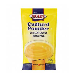 Moir's Custard Powder 250g - (Refill only)