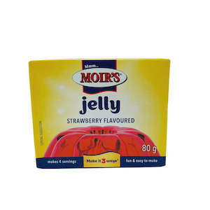 Moir's Jelly - Strawberry 80g