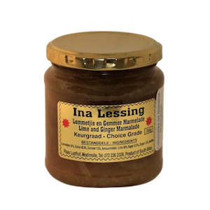 Ina Lessing Lime & Ginger Marmelade 300ml