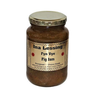 Jam And Spreads: Ina Lessing Fig Smooth Jam 410ml