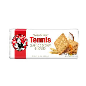 Biscuits Rusks: Bakers Tennis Biscuits 200g