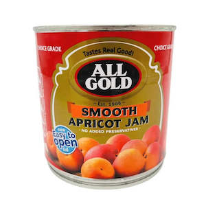 All Gold Smooth Apricot Jam 900g