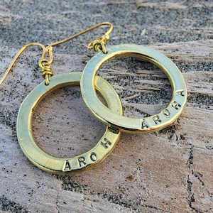 Aroha Circle Earrings