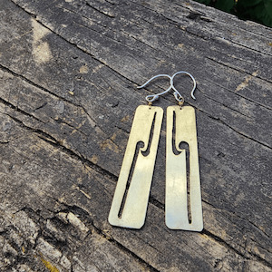 Tino Rangatiratanga Earrings Long - SONIA THERESE