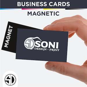 Commercial printing: Magnetic Business card 90x55mm