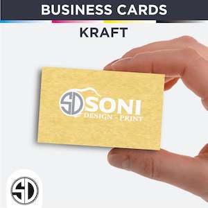 Kraft - Business card 90x55mm