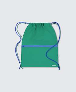 Clothing wholesaling: Nylon Swim Bag - Court Green