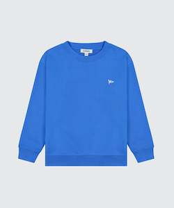 Slouchy Crewneck - Blue Blue