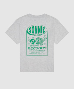 Sonnie Records Tee - Grey Marle