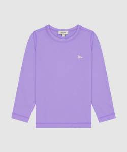 Long Sleeve Swim Tee - Violet