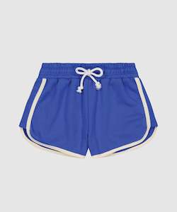 Shortie Sweat Shorts - Blueberry