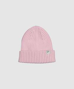 Clothing wholesaling: Cotton Knit Beanie - Dusty Pink