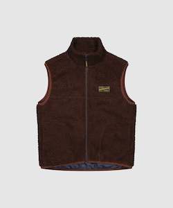 Clothing wholesaling: Fleece Vest - Cocoa