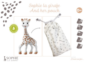 Sophie la girafe ® and FREE pouch sophie-la-girafe