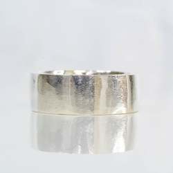 Jewellery manufacturing: Square Band - Wide - Sterling Silver