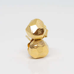 Boulder Studs - Gold Plated