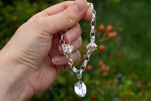 Botanical Charm Bracelet  - Sterling Silver