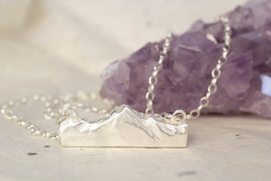 Southern Alps Pendant - Sterling Silver