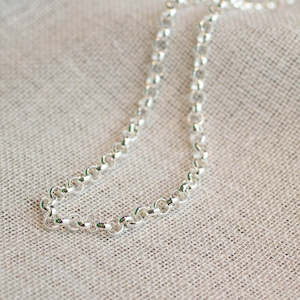 Round Belcher Chain - Sterling Silver