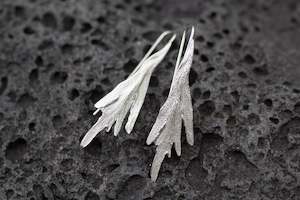 Tanekaha Drop Earrings - Sterling Silver