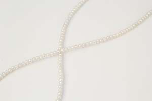 Micro Pearl Necklace - White