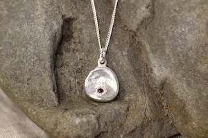 Water Drop Pendant - Sterling Silver